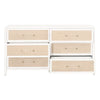 Holland Double Dresser - Matte White