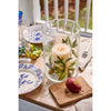 Madeira Dinner Plates – Flowers & Waves (Blue & White), Set of 2