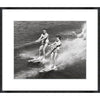 Young Couple Water Skiing