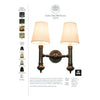 Carlton Twin Wall Sconce