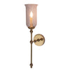 Suzanna Tall Storm Glass Wall Sconce