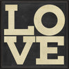 LOVE Print - Black Frame