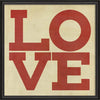 LOVE Print - Black Frame