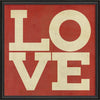 LOVE Print - Black Frame