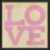 LOVE Print - Black Frame