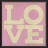 LOVE Print - Black Frame
