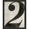 Vintage-Inspired Number Prints - Black on White (0-9)