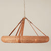 Pampas Rattan Halo Chandelier