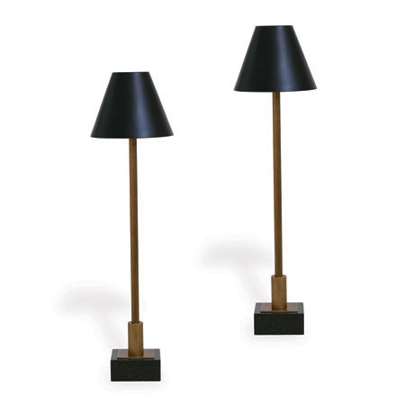 Marais Brass Buffet Lamp (Set of Two)