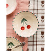 Ceramic Bowl with Hand Painted Cherry - 11.8 oz