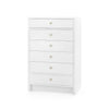 Bryant Tall Chest - White