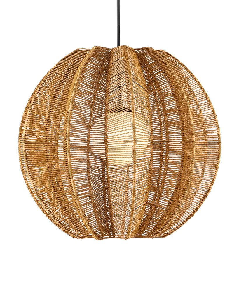 Barbary Fluted Outdoor Pendant
