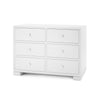 Frances Extra Large Dresser - White