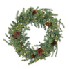 Blue Spruce Wreath with LED Lights, Extra-Large 40"