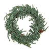 Blue Spruce Wreath with LED Lights, Extra-Large 40"