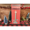 Noma Electric Candolier Christmas Lights Box Wood Cutout