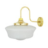 Ana Schoolhouse Swan Neck Wall Light - hadleyjameslighting