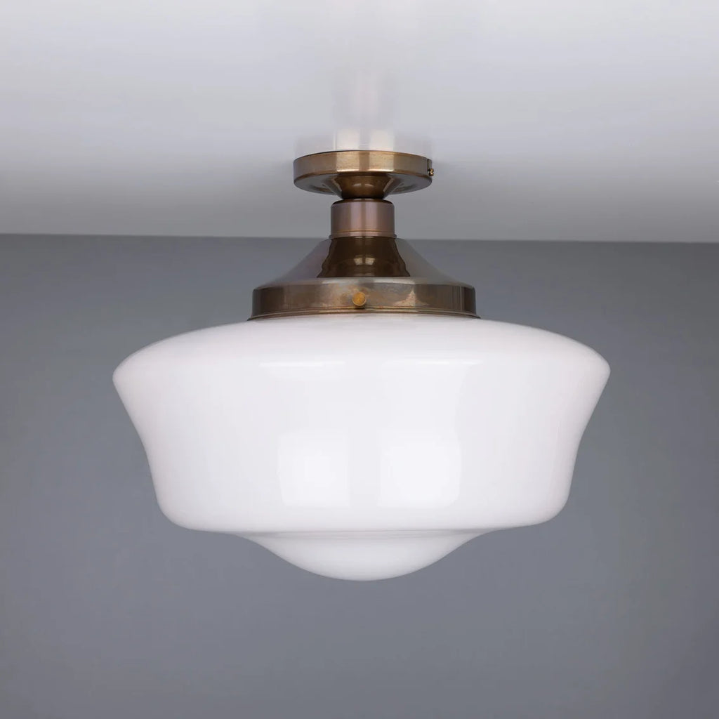 Schoolhouse Traditional Flush Mount