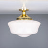 Schoolhouse Traditional Flush Mount