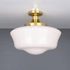 Schoolhouse Traditional Flush Mount