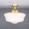 Schoolhouse Traditional Flush Mount