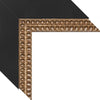 Monroe Beaded Black Mirror