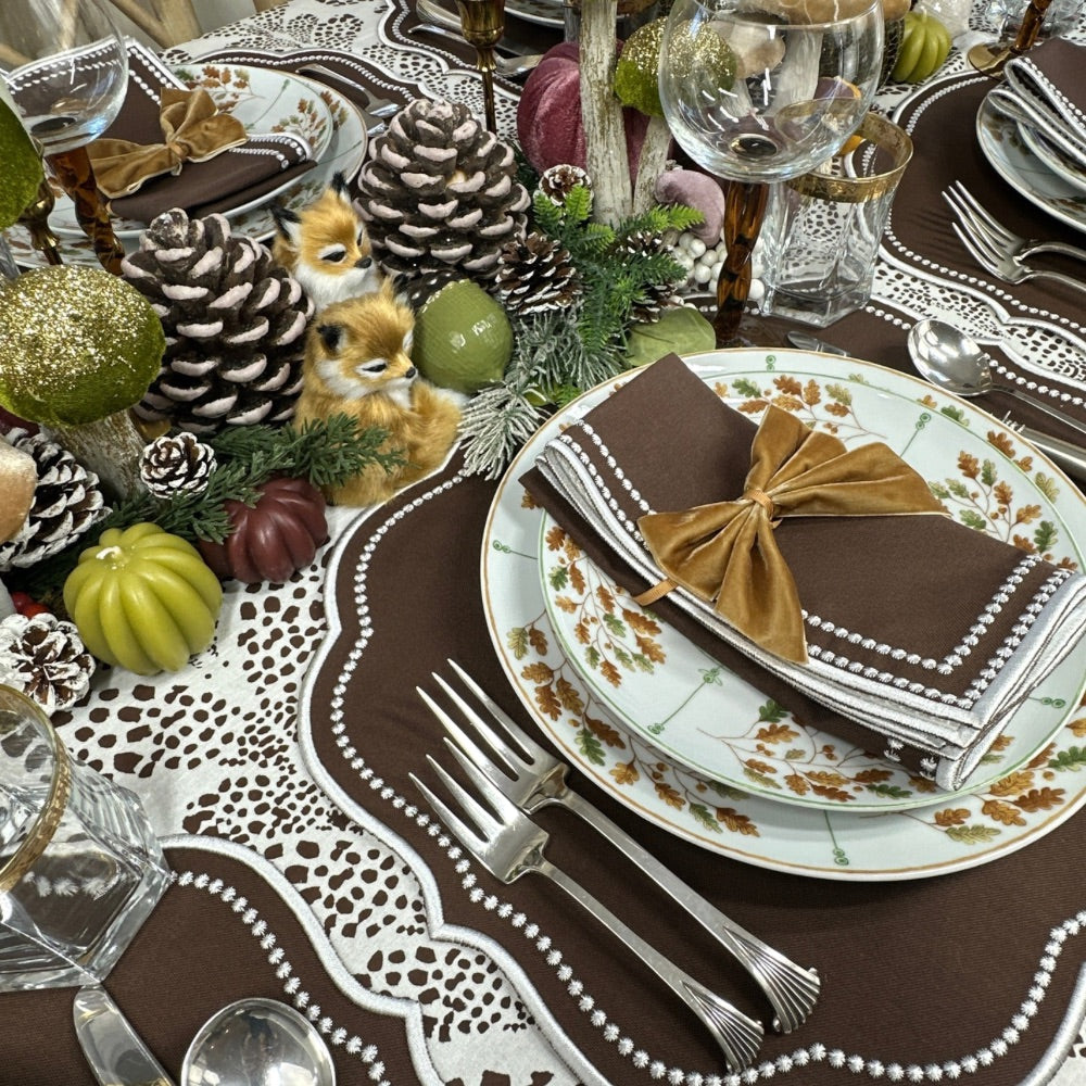 Charlotte Placemat - Cocoa (Set of 4)