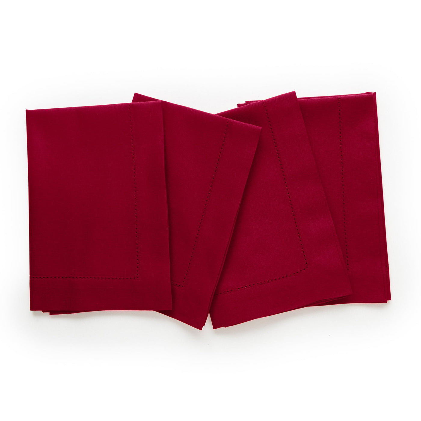 Cotton Linen Hemstitch Napkins