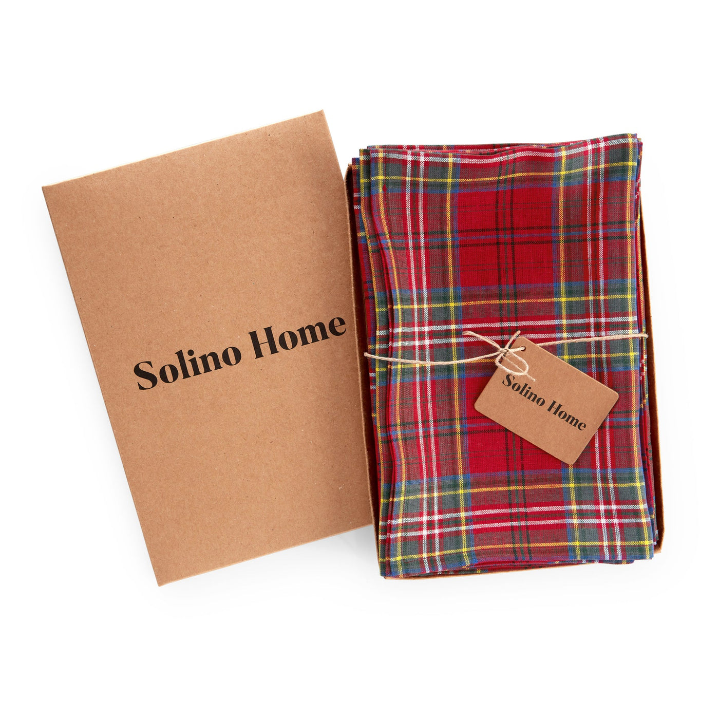 Classic Tartan Plaid Napkins, Set of 4