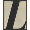 Vintage-Inspired Letter Print - Black on White (A-Z)