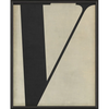 Vintage-Inspired Letter Print - Black on White (A-Z)