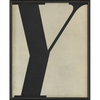 Vintage-Inspired Letter Print - Black on White (A-Z)