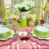 Catherine Tablecloth – Red & White