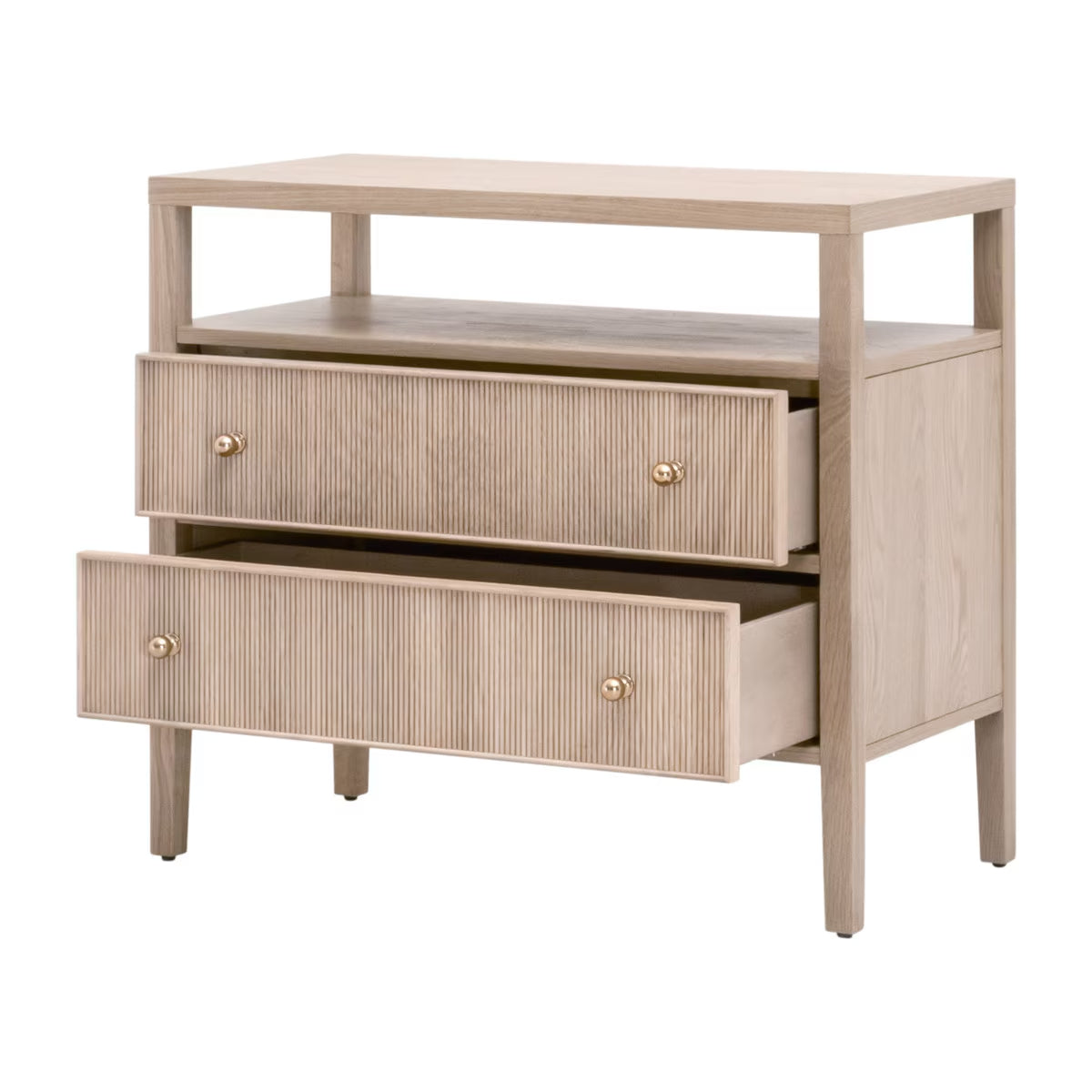 Merrick Open Nightstand