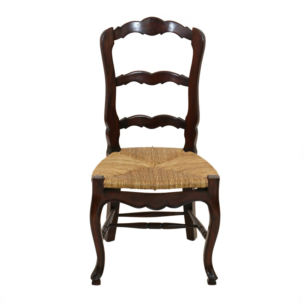 French Country Ladderback Side Chair
