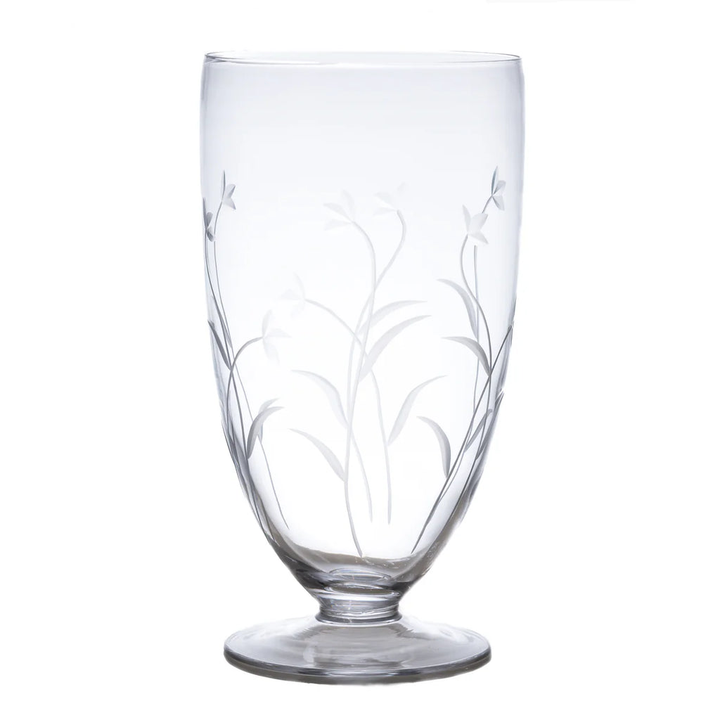 Anna Etched Glass Hurricane