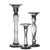 Stella Handblown Glass Candlestick