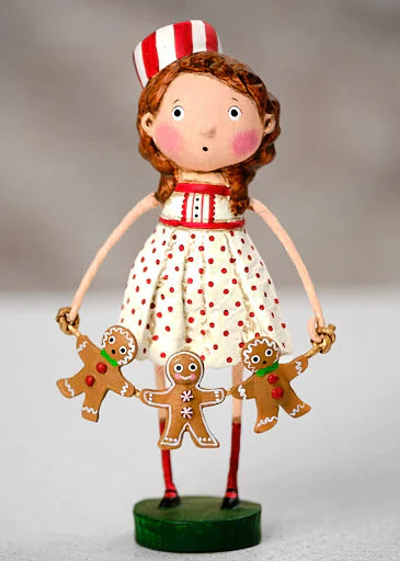 Ginger Spice Christmas Girl Figurine