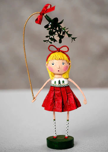Under the Mistletoe Christmas Figurine