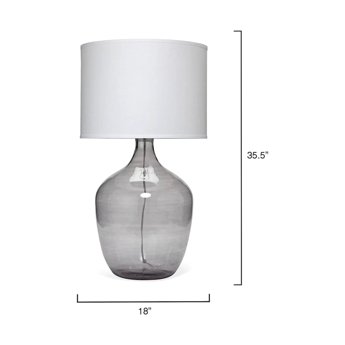Plum Jar Table Lamp XL