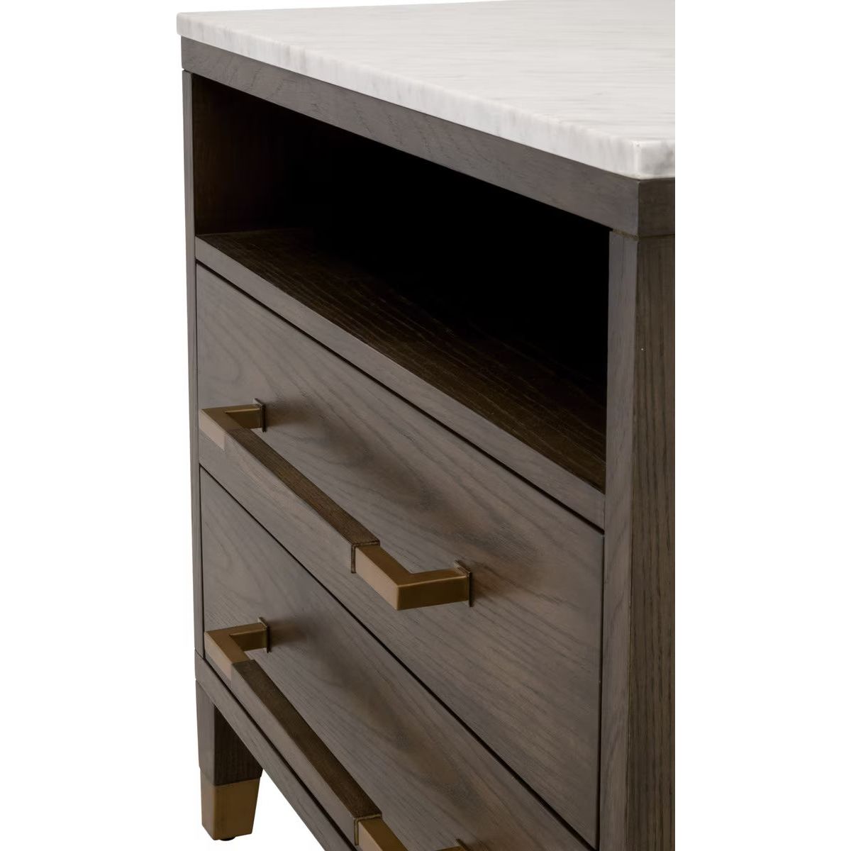 Cambria Nightstand - Dutch Brown Oak