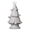 White Christmas Tree with Curled Branches