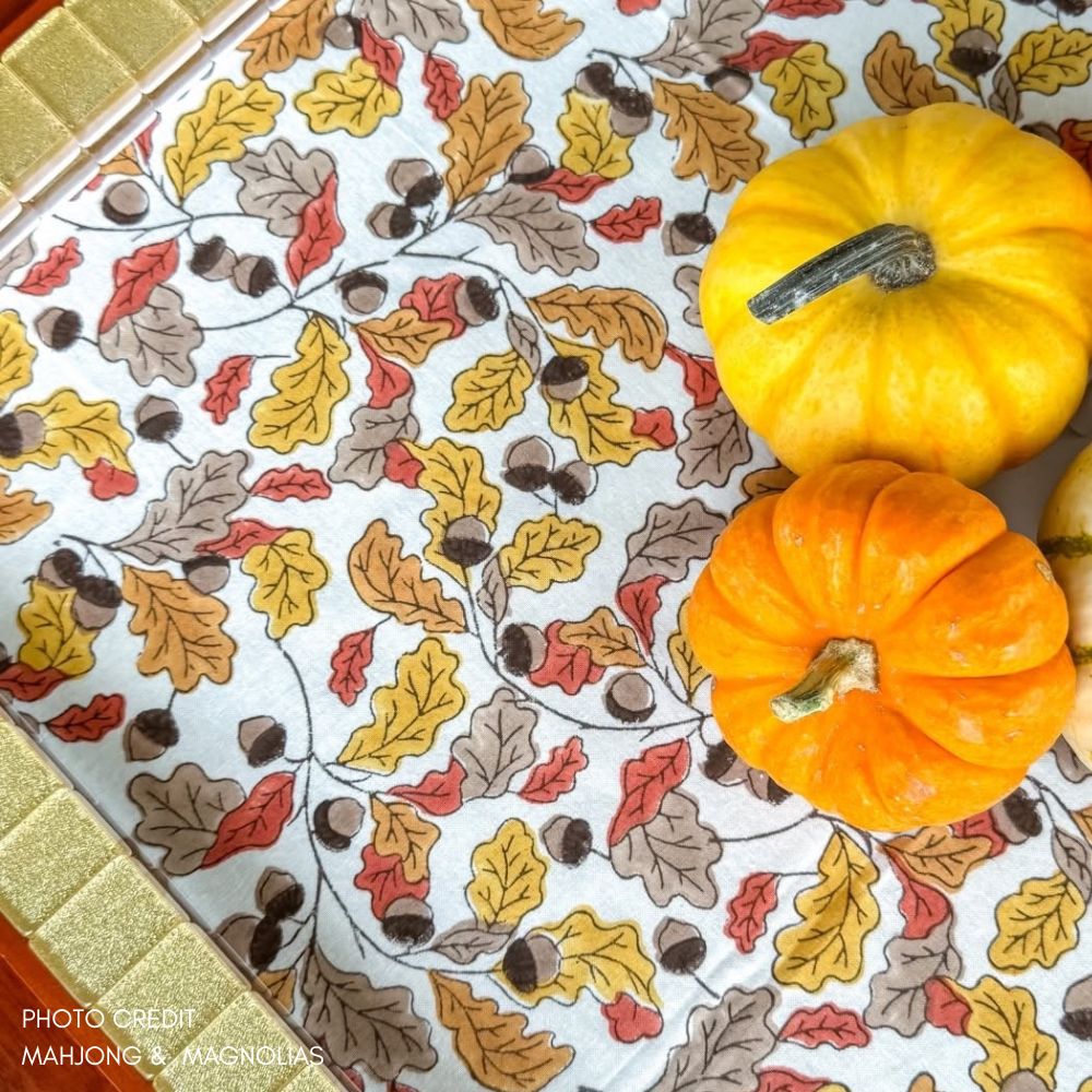 Acorns & Leaves - Tablecloth