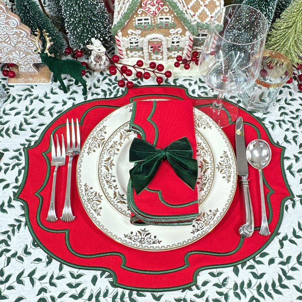 Dark Green Leaves - Tablecloth