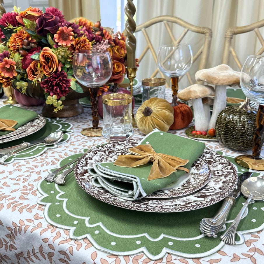 Woodland Leaves Tablecloth - Autumn