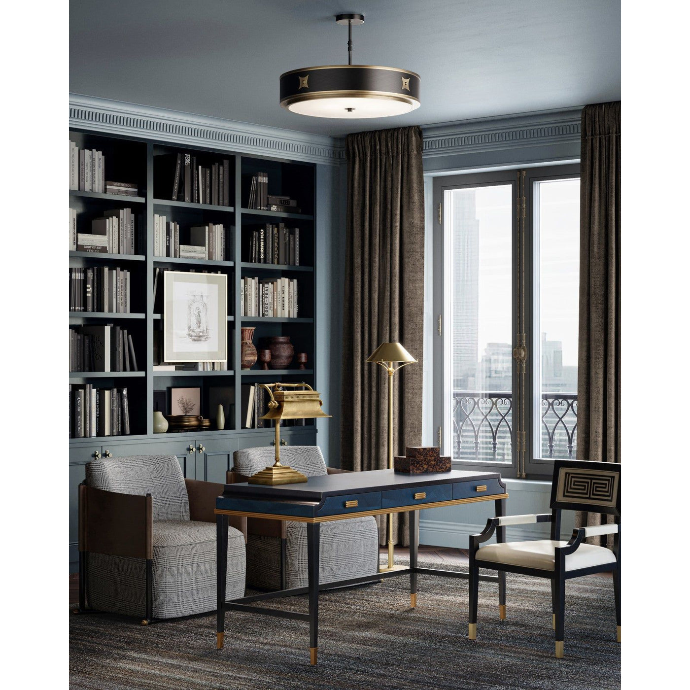 Briarcliff Brass Desk Lamp