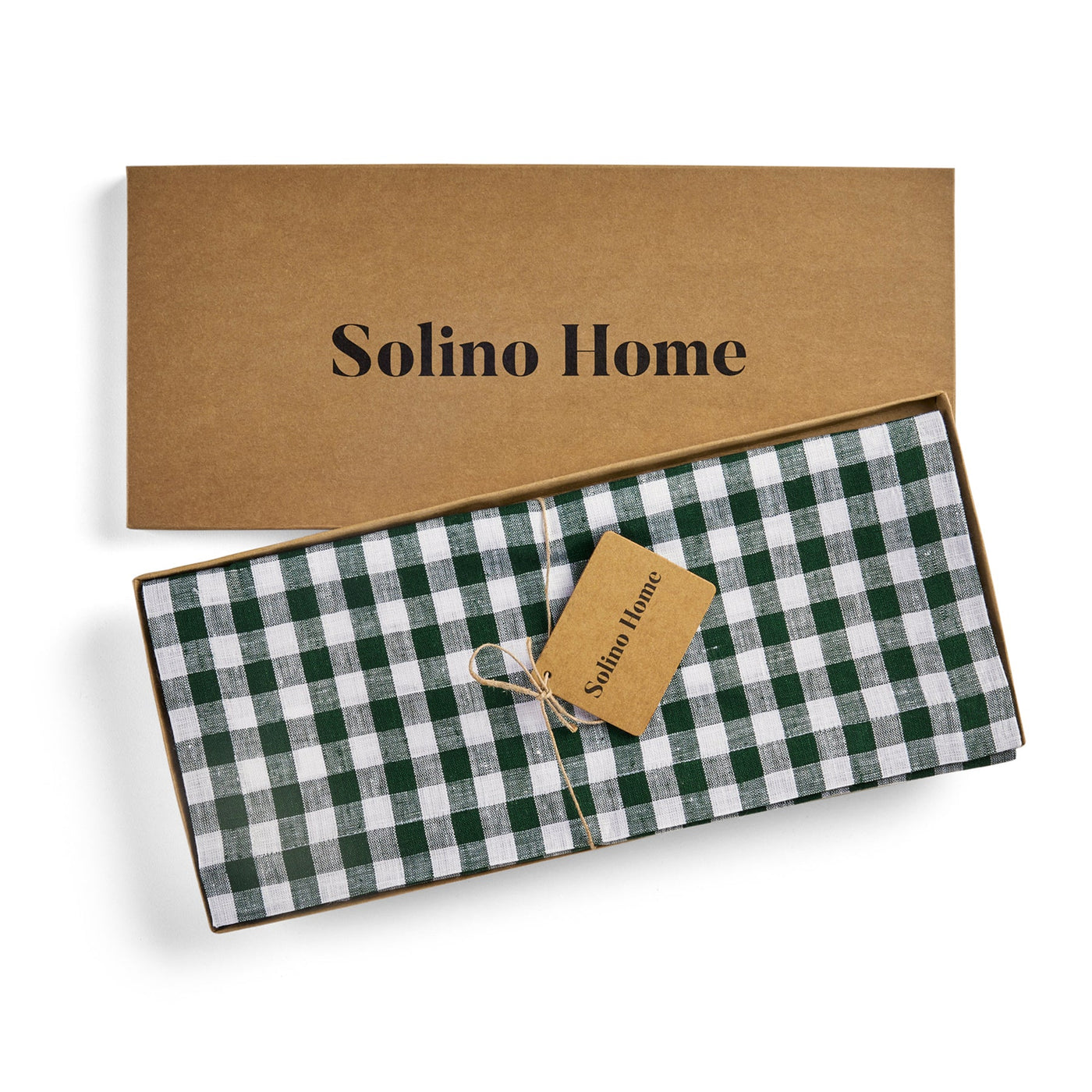Gingham Table Runner