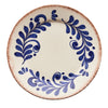 Casa Nuno Blue & White Dinner Plate - Scroll Design