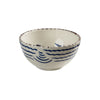 Madeira Serving Bowls – Flowers & Waves (Blue & White), Set of 2