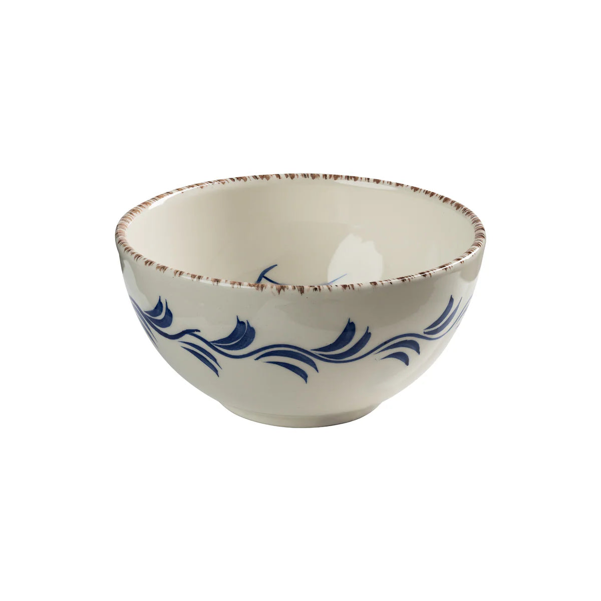 Madeira Serving Bowls – Flowers & Vines (Blue & White), Set of 2